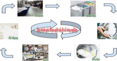 Quy Trình Giặt Là Công Nghiệp Từ A Đến Z